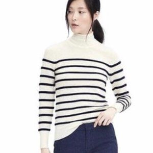 Banana Republic Ottoman Mockneck Sweater